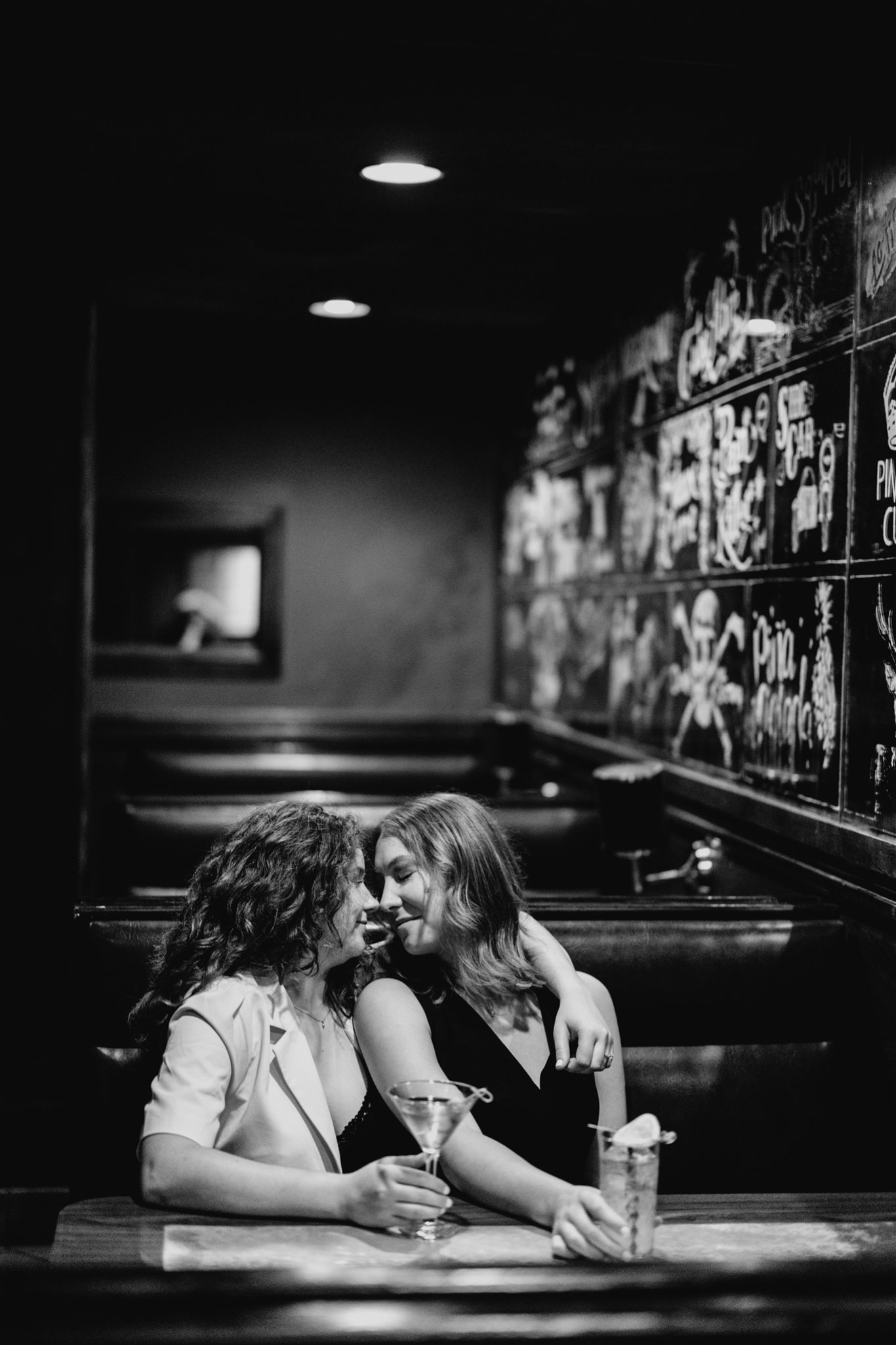 bold and edgy engagement photos