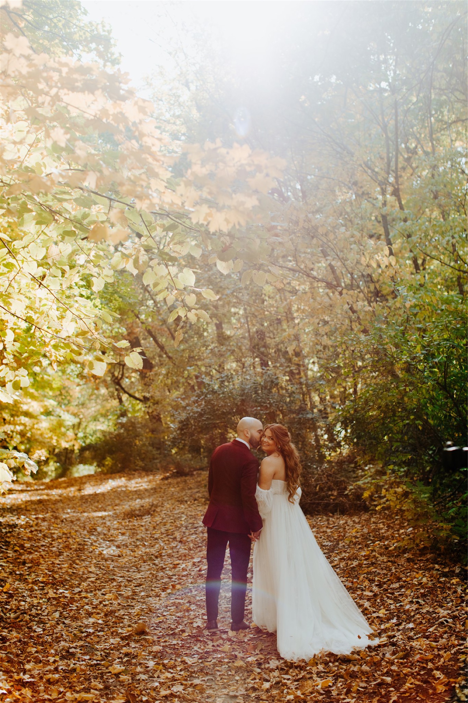 editorial wedding photography; fall destination wedding