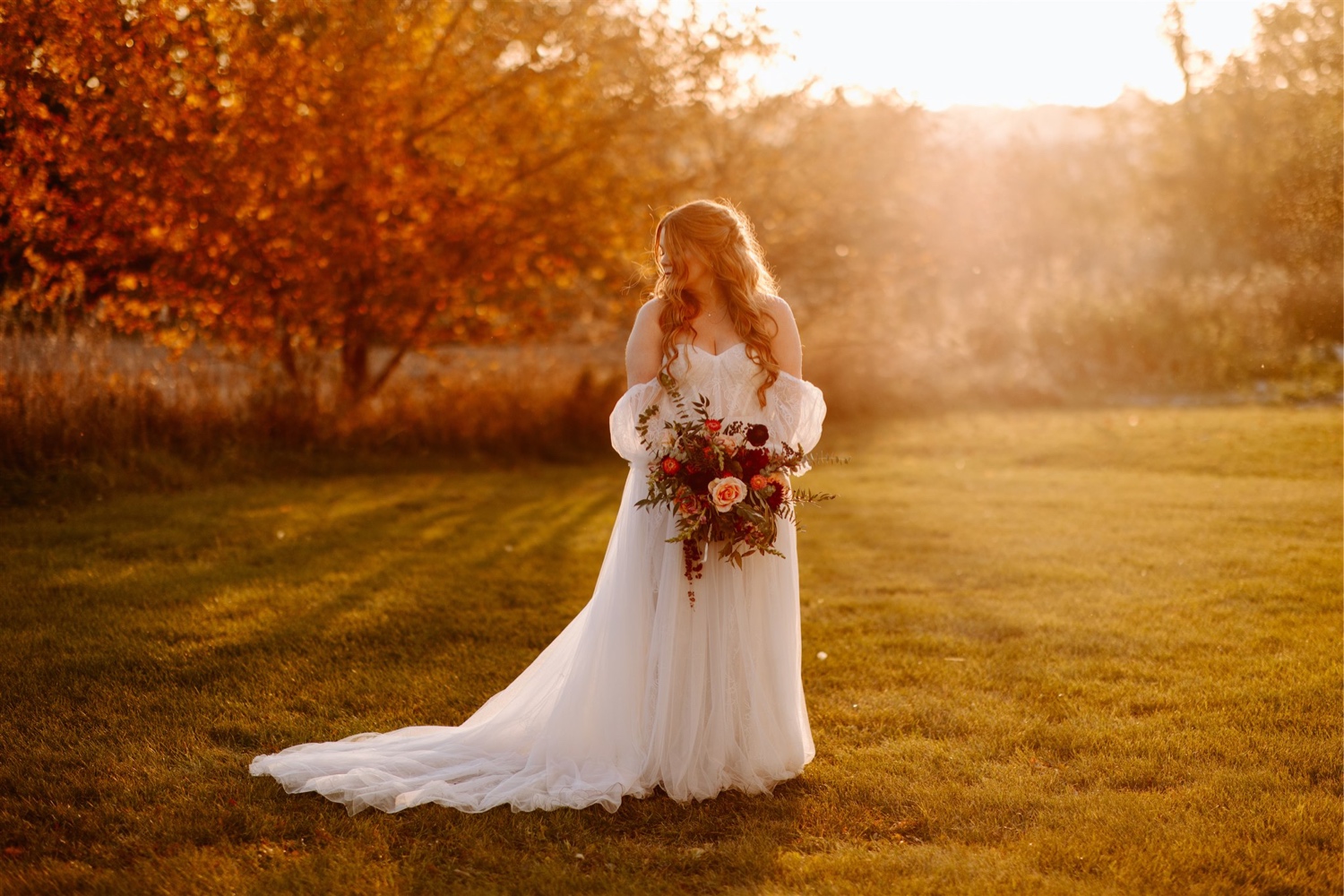 intimate fall wedding by Hanna Walkowaik Photography California wedding photographer