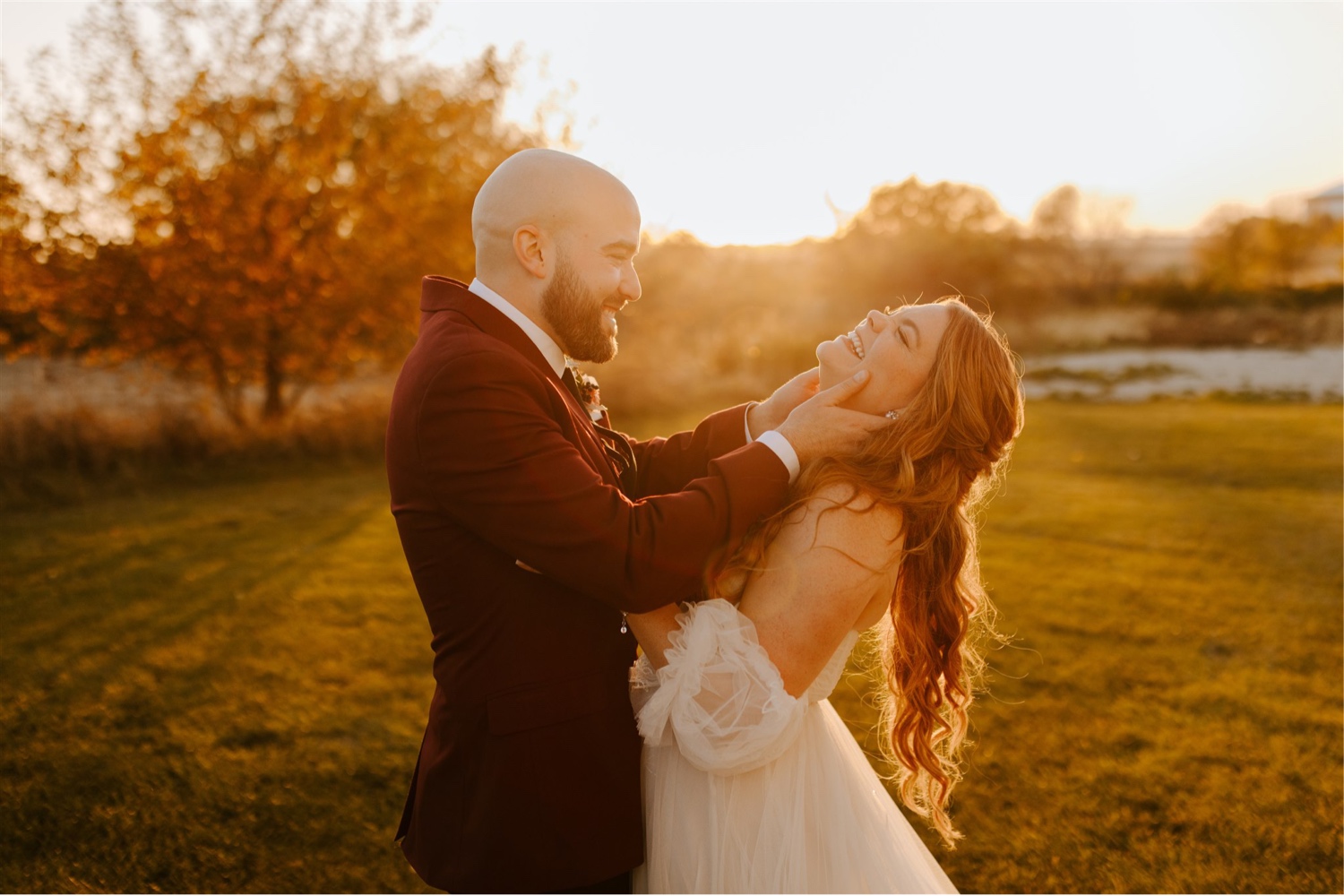 intimate fall wedding by Hanna Walkowaik Photography California wedding photographer