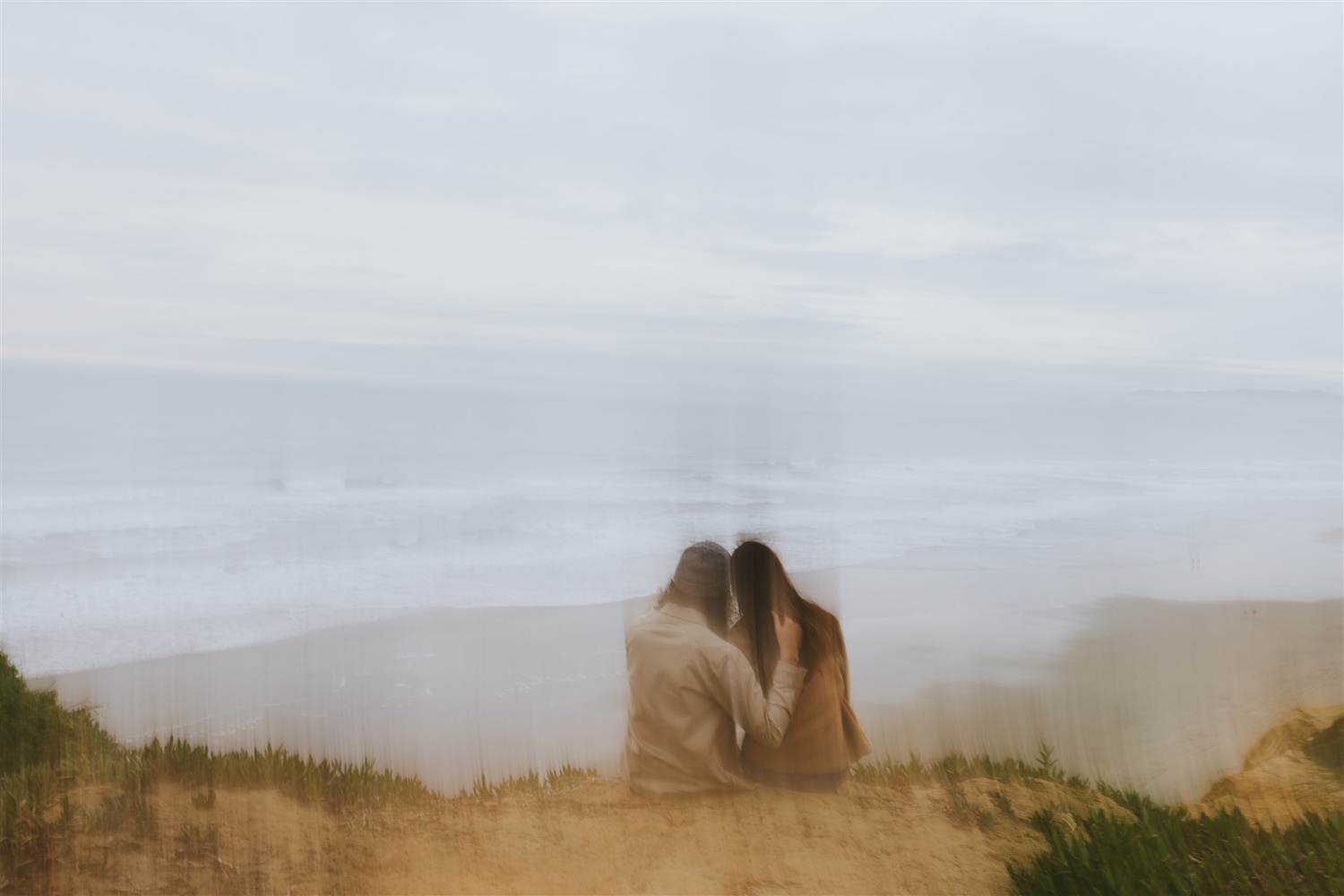 california beach couples photos