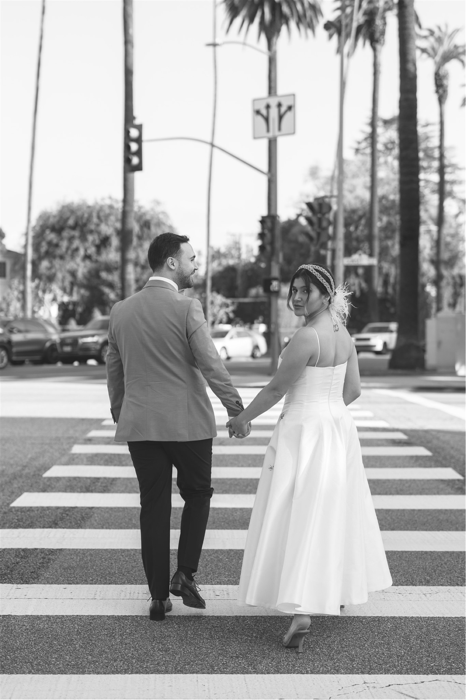 Beverly Hills elopement with Hanna Walkowaik Photography