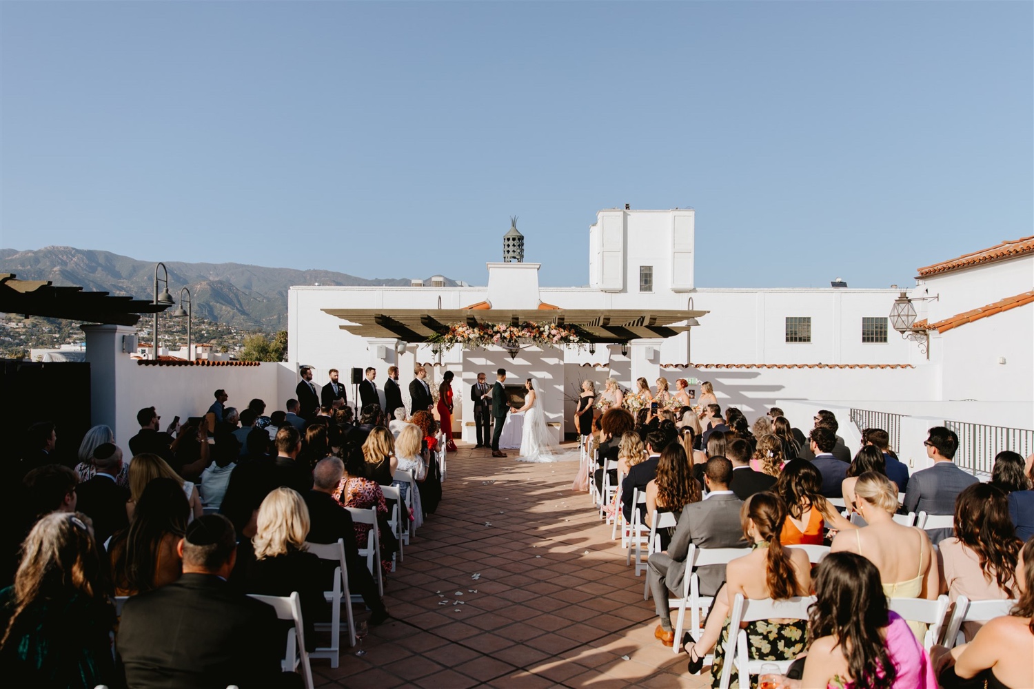 Hotel Californian wedding; designer wedding venue