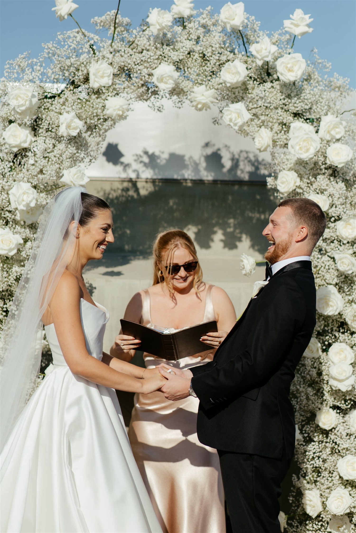 Malibu beach house wedding