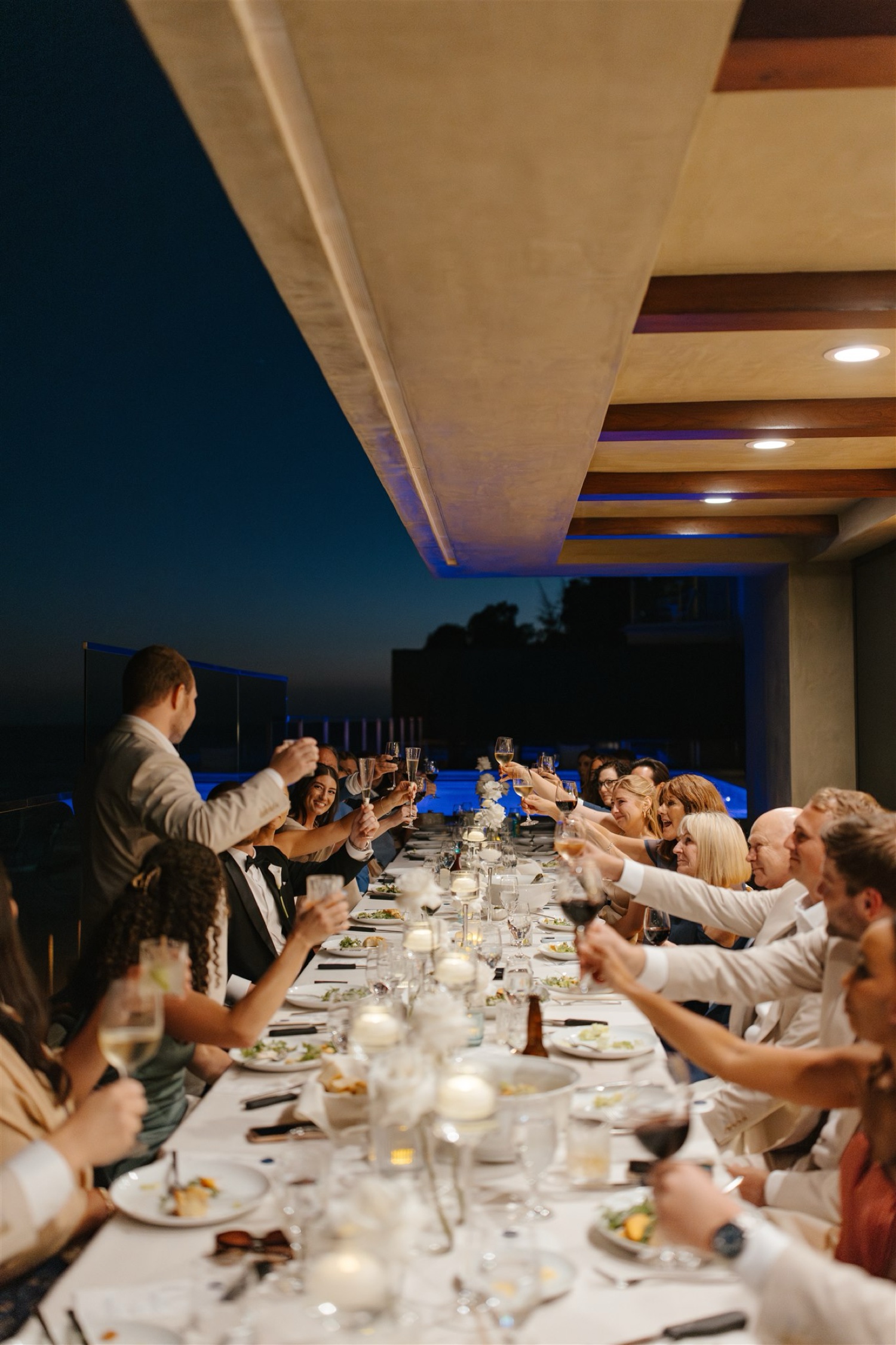 Malibu beach house wedding