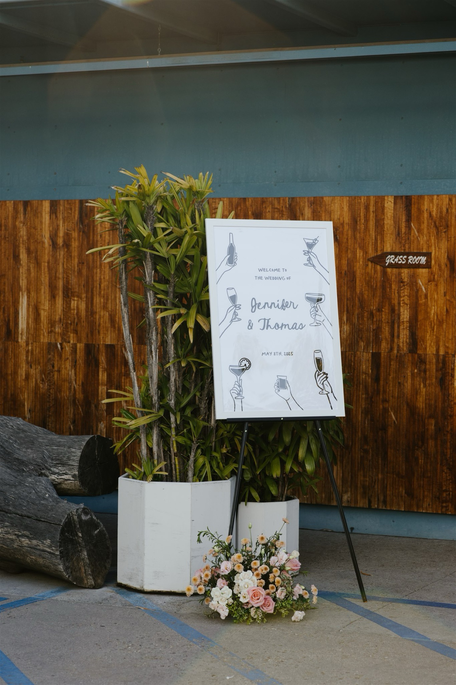 Grass Room Wedding Downtown Los Angeles Marvimon Productions event venues