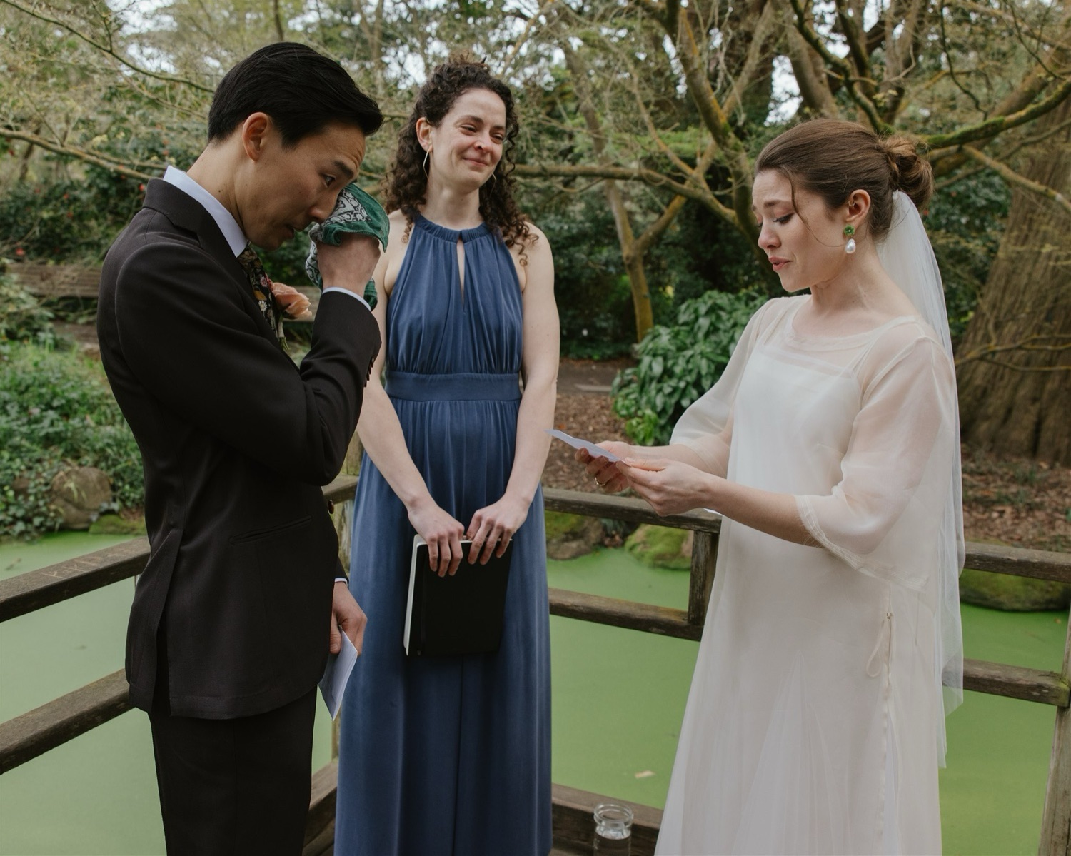 intimate weddings, micro weddings, and elopements at the San Francisco Botanical Garden in Golden Gate Park