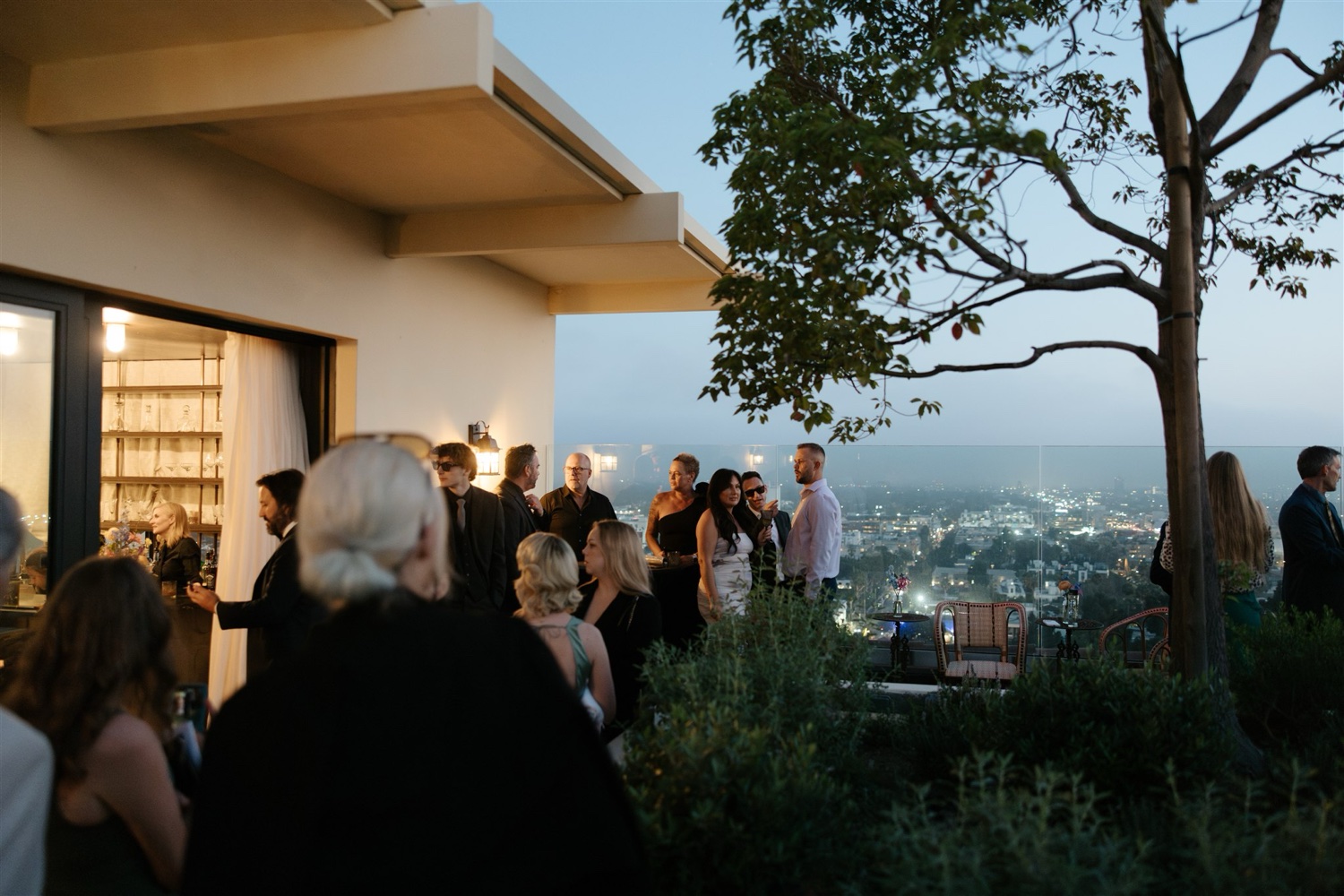Hollywood rooftop reception venues