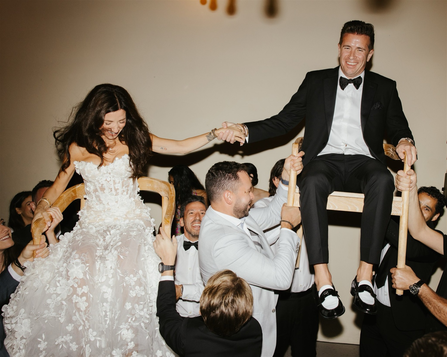 Jewish wedding traditions; Hora / Horah dance to Hava Nagila