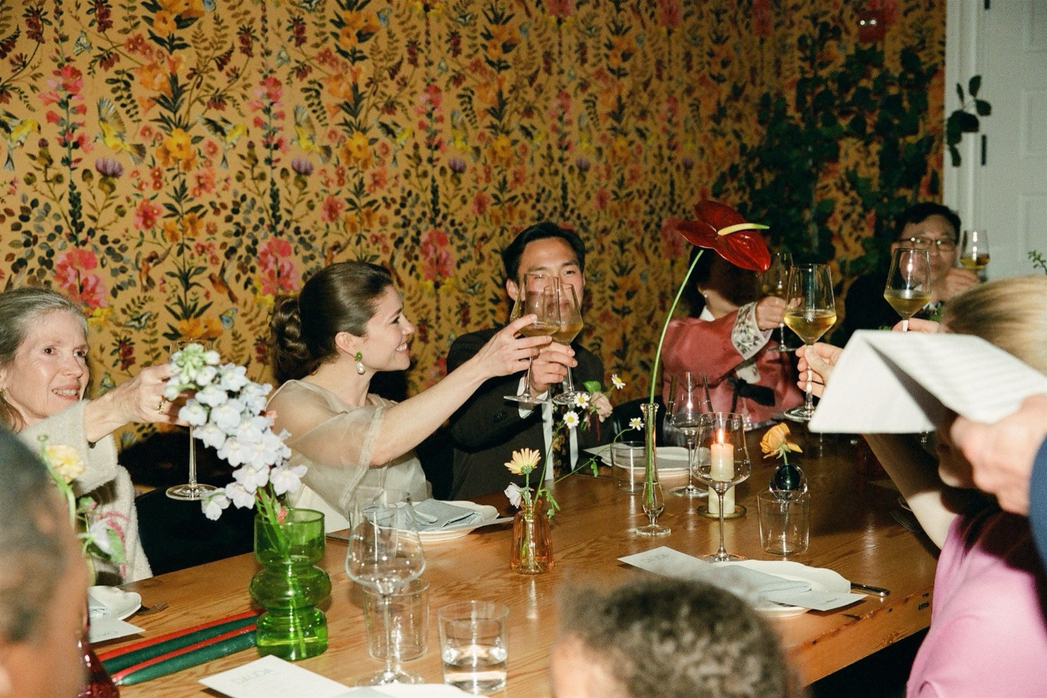 wedding reception dinner at Dalida San Francisco