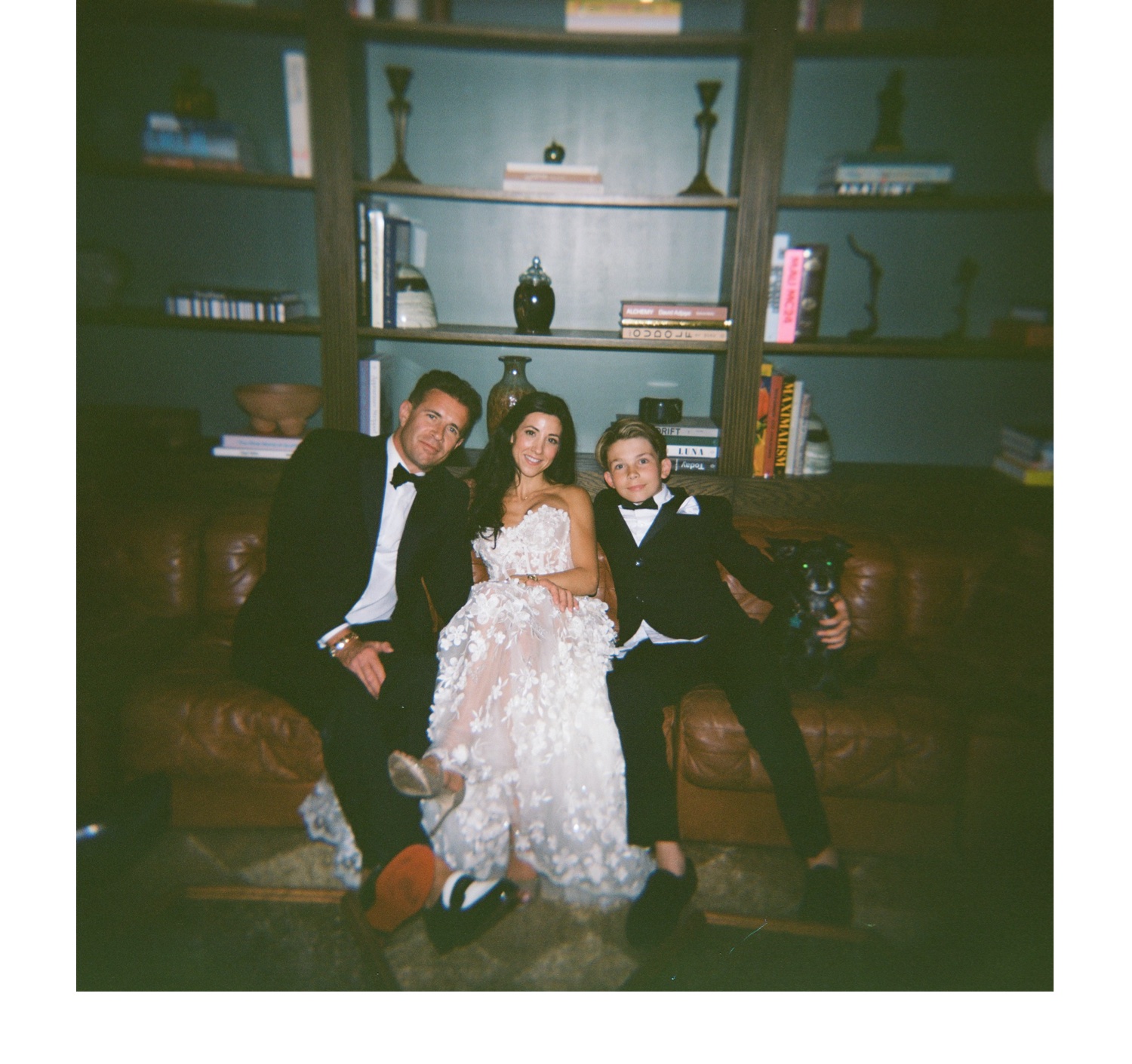 nostalgic film  polaroid wedding photos